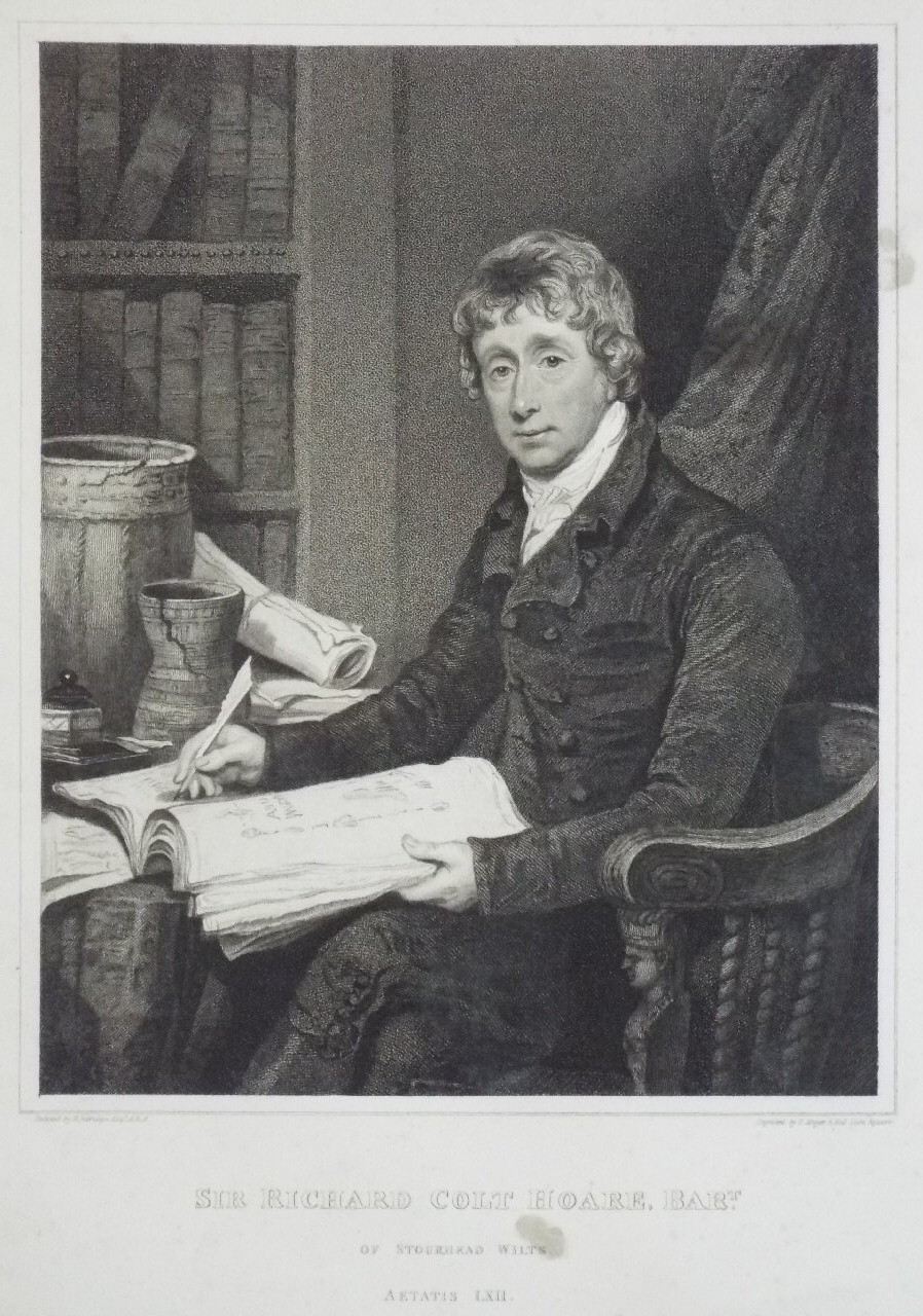 Print - Sir Richard Colt Hoare, Bart. of Stourhead Wilts - Meyer